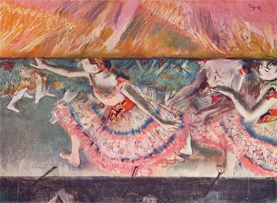 Lowering the Curtain Edgar Degas